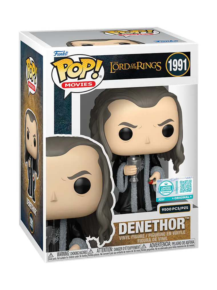 Funko Pop! Denethor 1991 | El Señor de los Anillos 9.500 Piezas  1