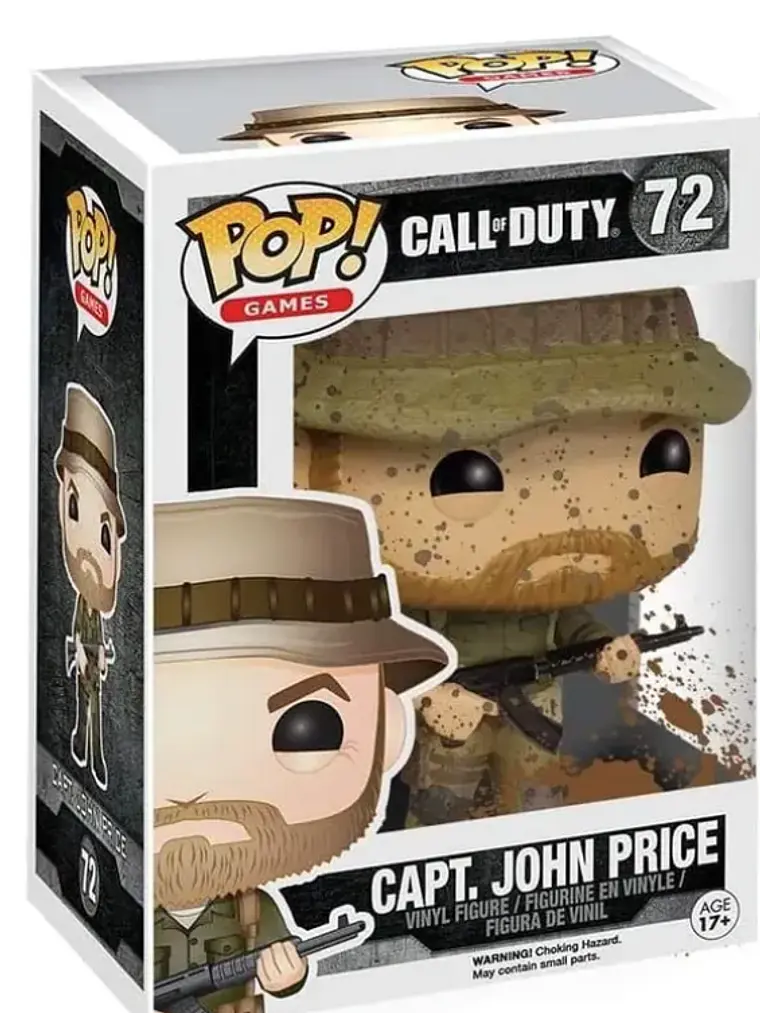 Funko Pop! Cap. John Price 72 | Call of Duty 1