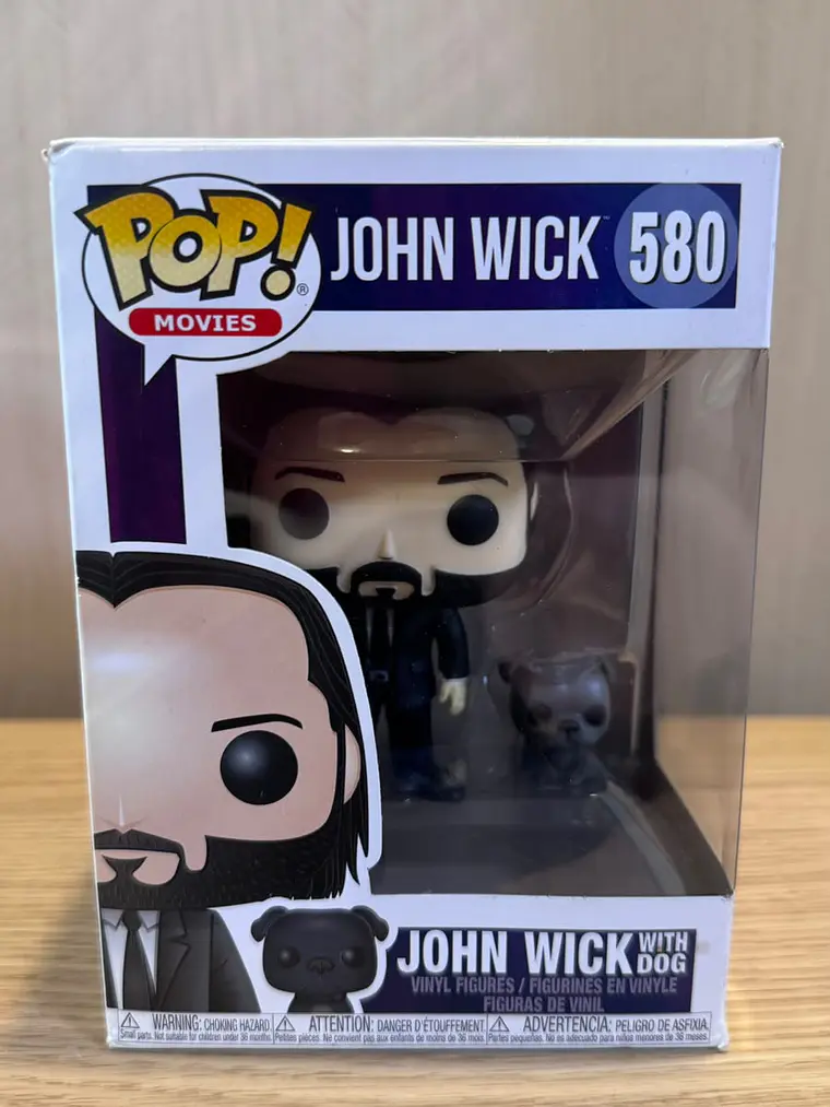 Funko Pop! John Wick with Dog 580 | John Wick  3