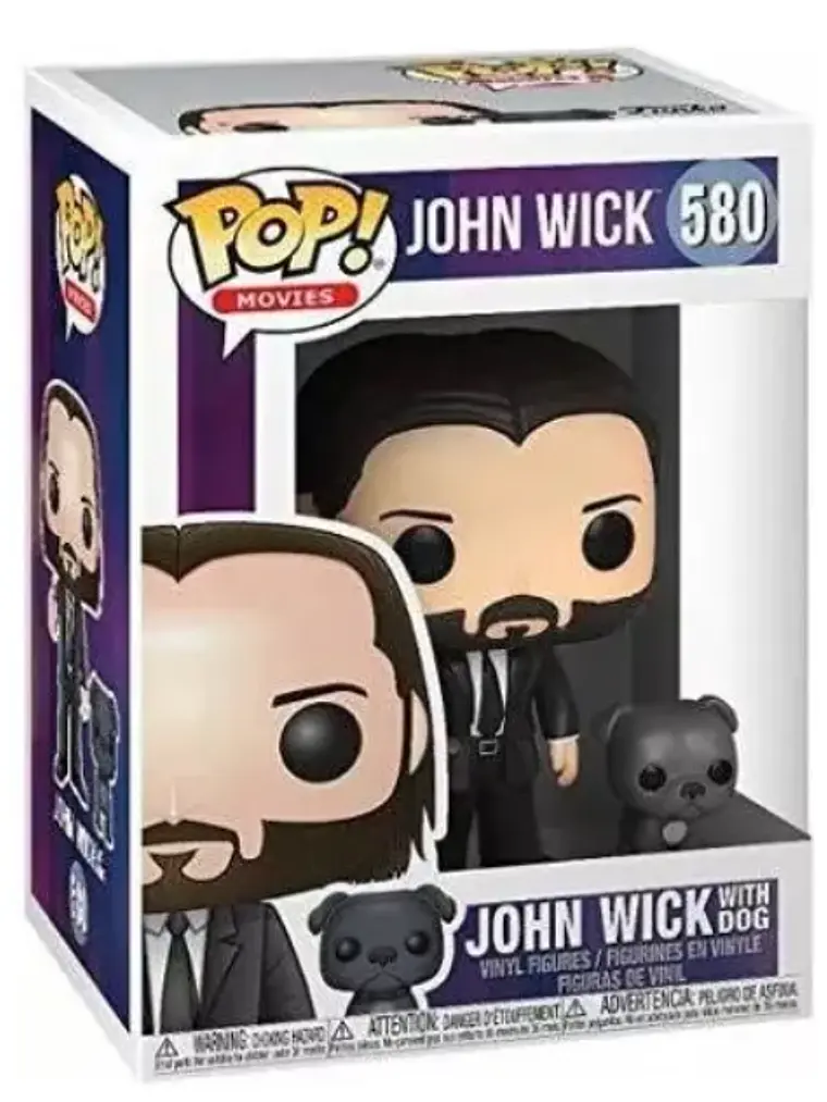Funko Pop! John Wick with Dog 580 | John Wick  1