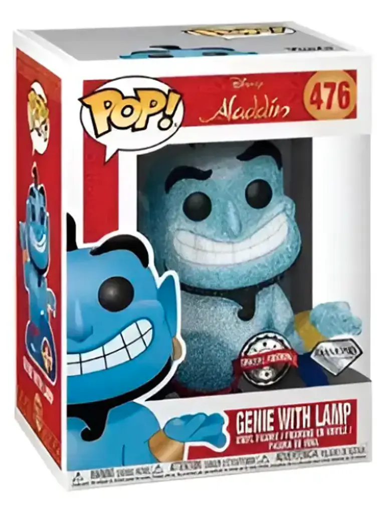 Funko Pop! Genie with lamp 476 | Alladin Disney versión Diamond 1