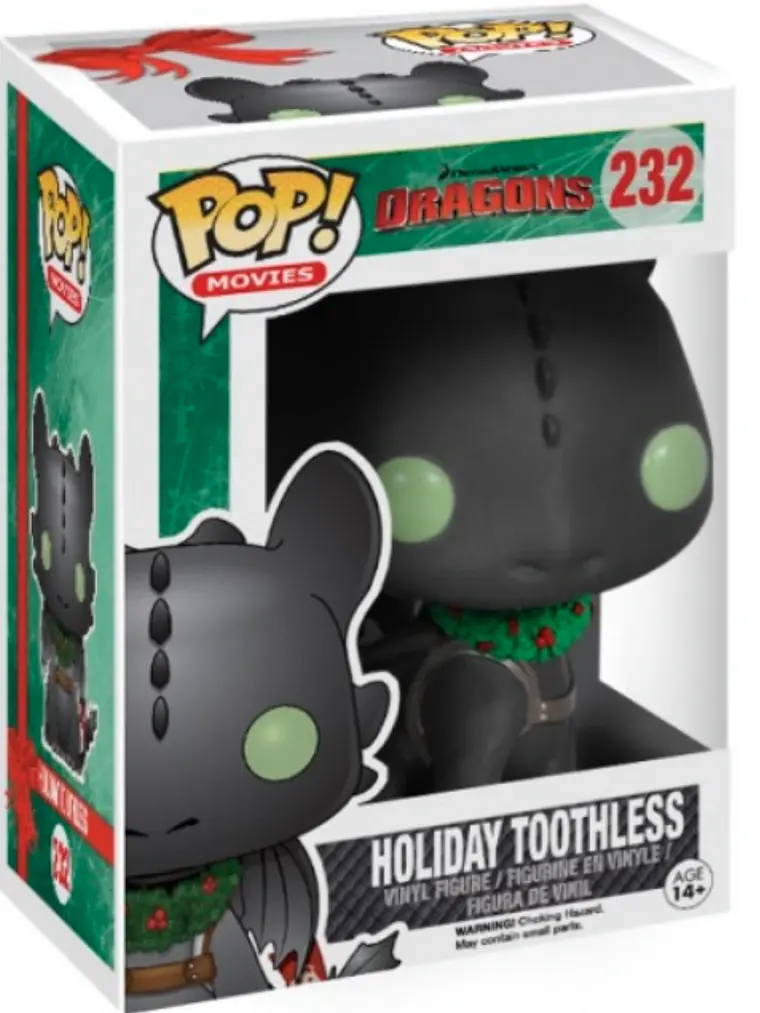 Funko Pop! Holiday Toothless 232 | How to train your dragon 1