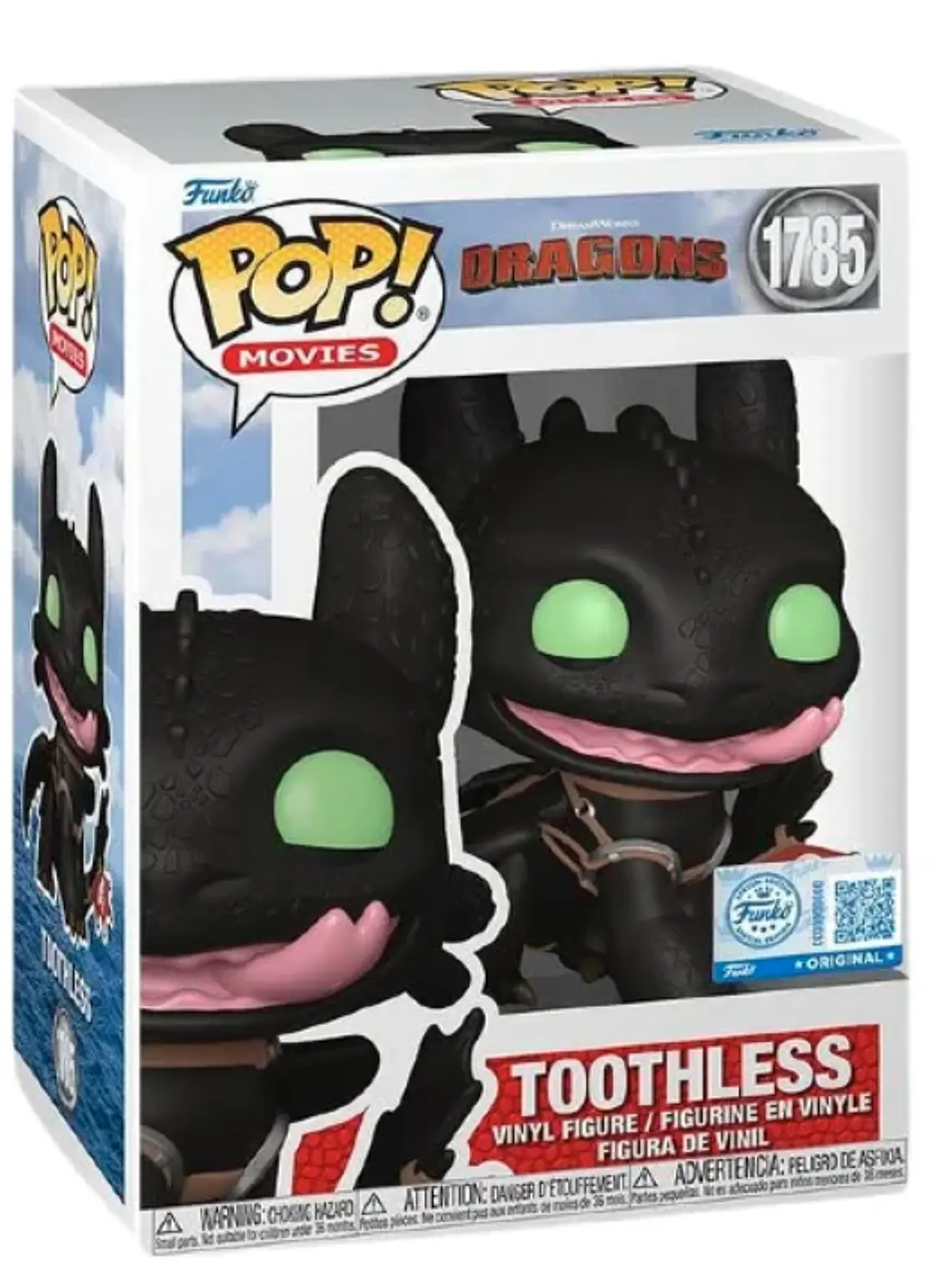 Funko Pop! Toothless 1785 | How to train your dragon 1