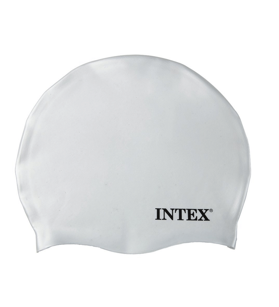 Gorro de Natación Intex Gorra Blanco Adulto Edad 8+