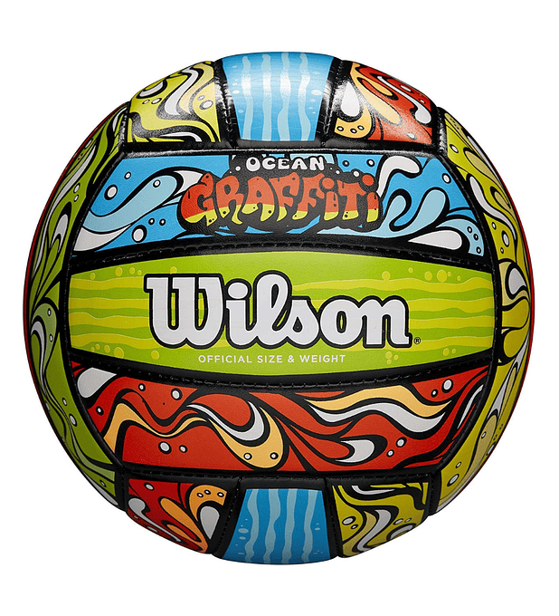 Balón Volleyball Wilson Ocean Graffiti Tamaño 5
