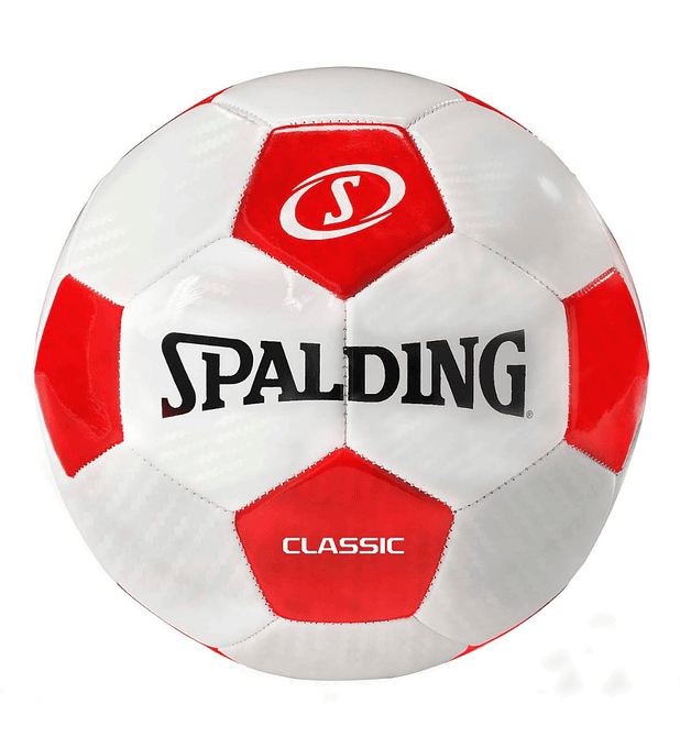 Balón Futbol Spalding Tornado Classic Tamaño 5 Rojo