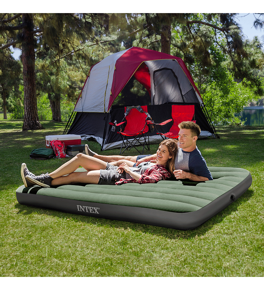 Colchón Inflable Intex 2 Plazas 152x203x25 Cm Prestige Downy