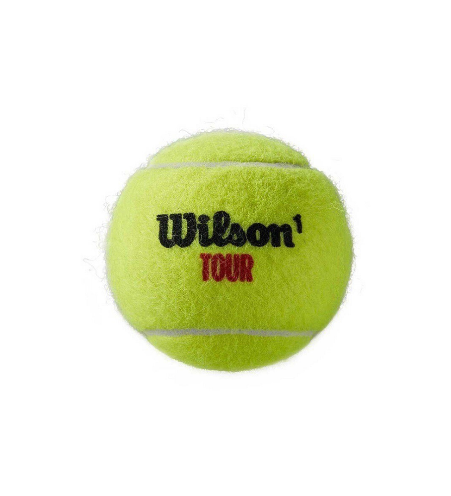 Pelotas Tenis Wilson Tour Premier Clay Arcilla 4 Und.