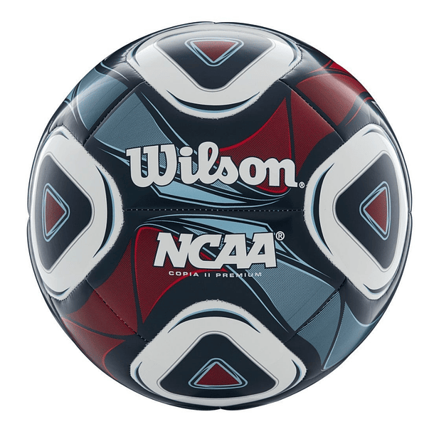 Balón Futbol Wilson NCAA Cop. II Premium Tamaño 5 Azul