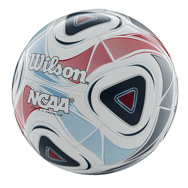 Balón Futbol Wilson NCAA Cop. II Premium Tamaño 5 Blanco