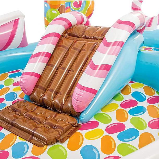 Centro de Actividad Inflable Intex Dulces Candy Zone