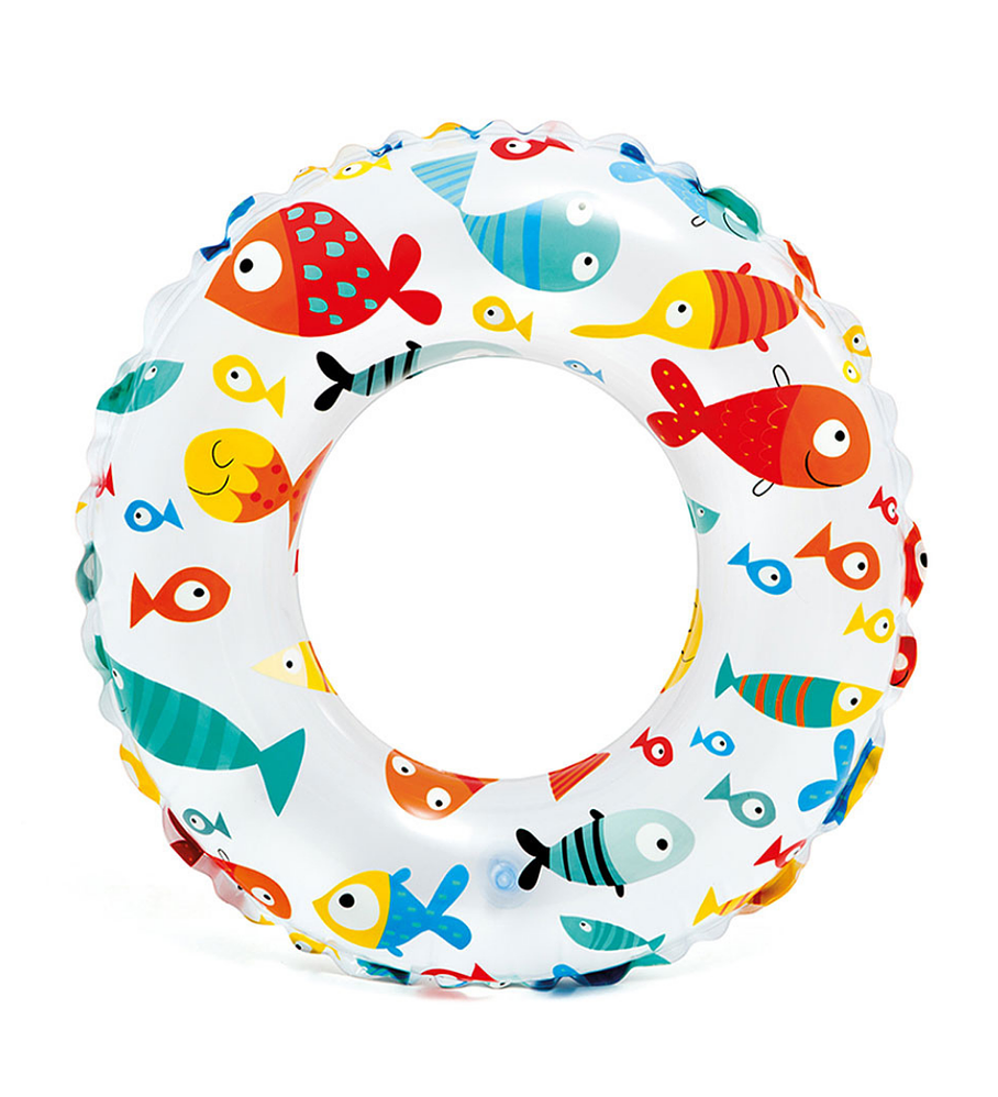 Flotador Inflable Redondo Intex Peces de Coral 51 Cm Lively Print