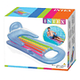 Flotador Inflable Mat Intex Asiento con Respaldo 160x85 Cm King Kool Lounge Azul 2