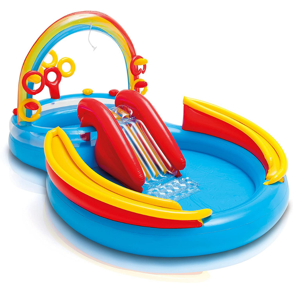 Centro de Actividad Inflable Intex Arcoiris Rainbow