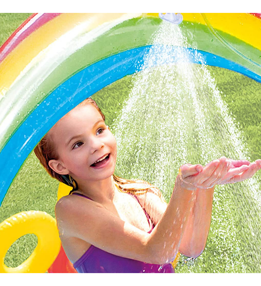 Centro de Actividad Inflable Intex Arcoiris Rainbow