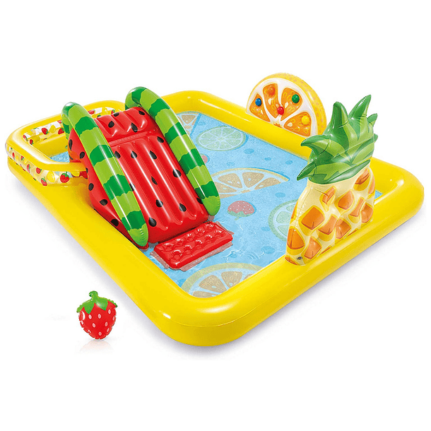 Centro de Actividad Inflable Intex Frutas Divertidas Fun 'n Fruity