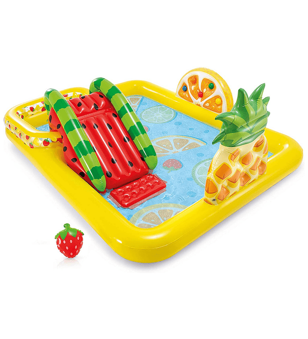 Centro de Actividad Inflable Intex Frutas Divertidas Fun 'n Fruity