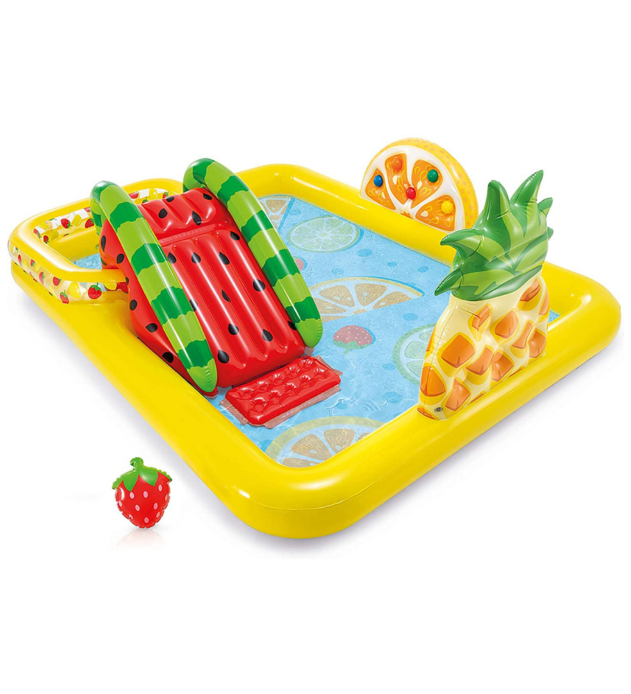 Centro de Actividad Inflable Intex Frutas Divertidas Fun 'n Fruity