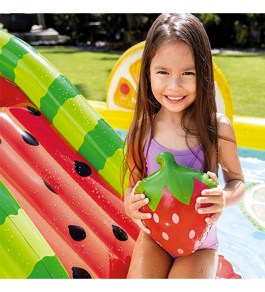 Centro de Actividad Inflable Intex Frutas Divertidas Fun 'n Fruity