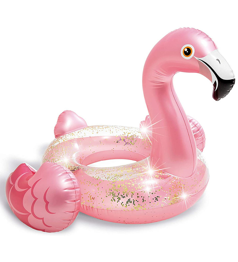 Flotador Inflable Diseño Intex Flamenco Brillante 99x89x71 Cm Glitter Flamingo