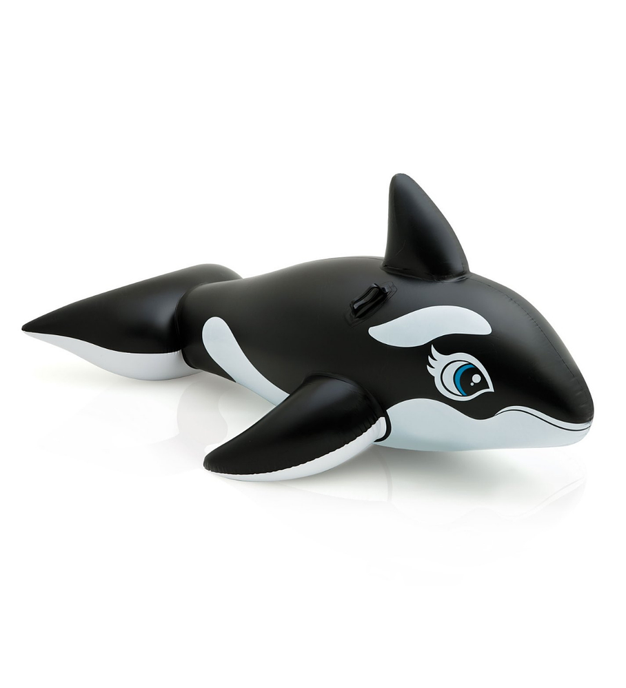 Flotador Inflable Diseño Intex Orca 193x119 Cm Whale