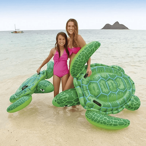 Flotador Inflable Diseño Intex Tortuga 150x127 Cm Lil' Sea Turtle 4