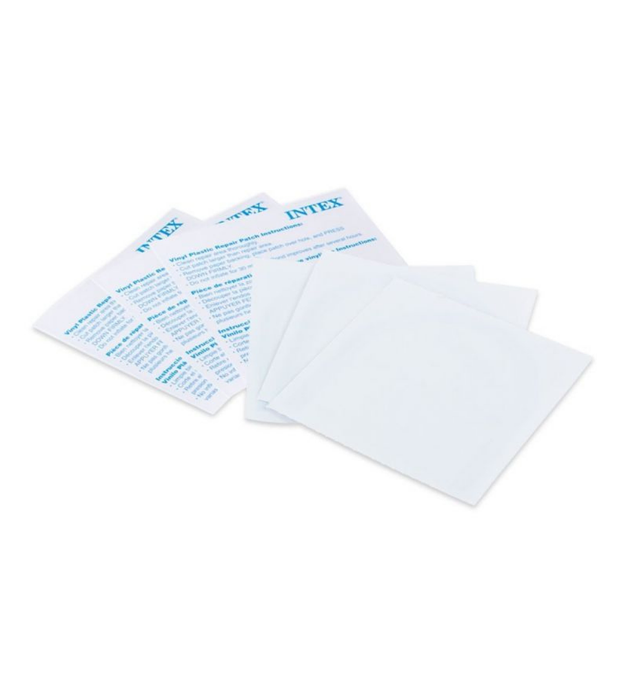 Kit de Parches de Reparación Intex 7x7 Cm Pack 6 Unidades Repair Patches