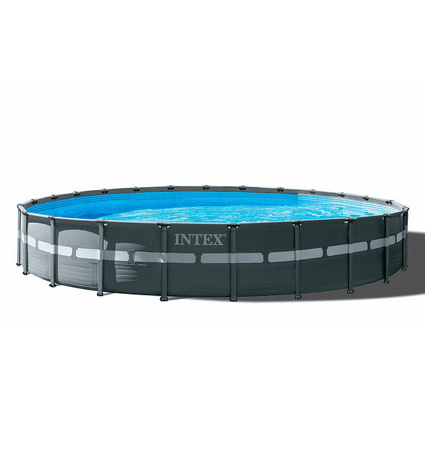 Piscina Estructural Intex Ultra XTR Frame Set 732x132 Cm + Bomba + Escalera + Cobertor + Base