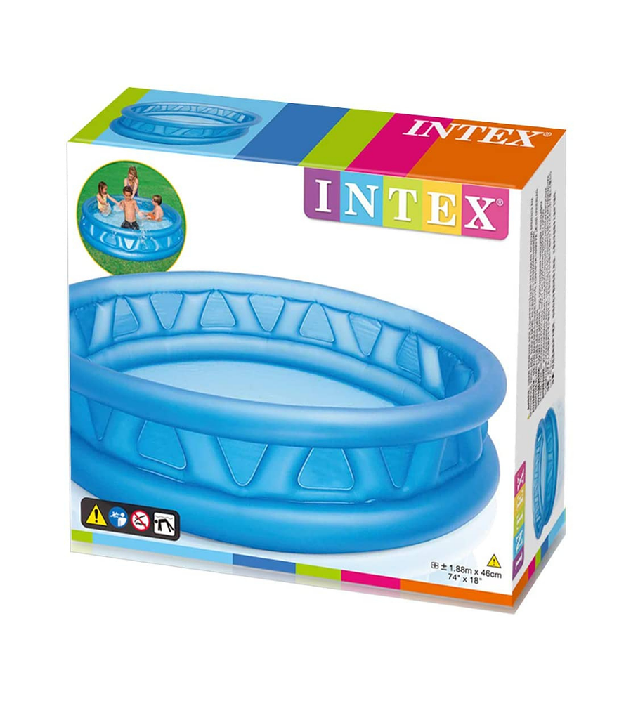 Piscina Niño Inflable Intex Soft Side 188x46 Cm