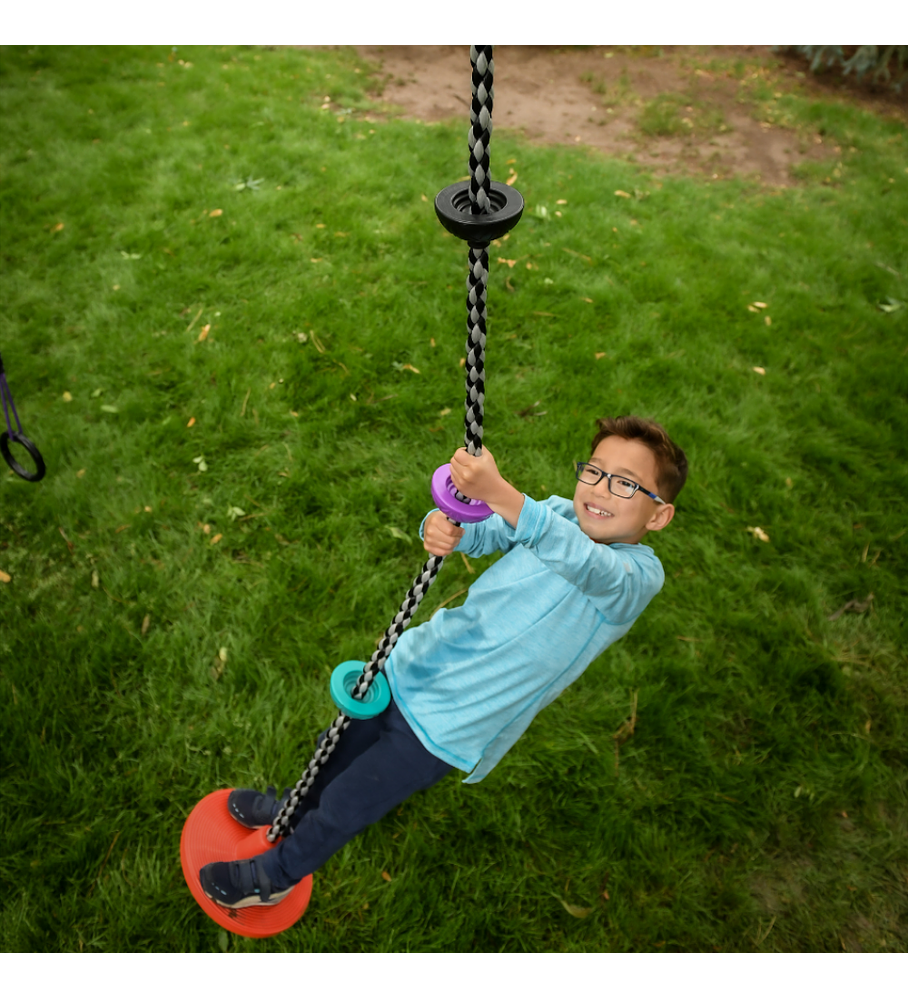 Cuerda para Trepar con Columpio Slackers Climbing Rope Swing