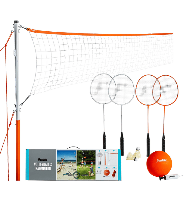 Set de Volleyball y Bádminton Franklin Sports Starter Set