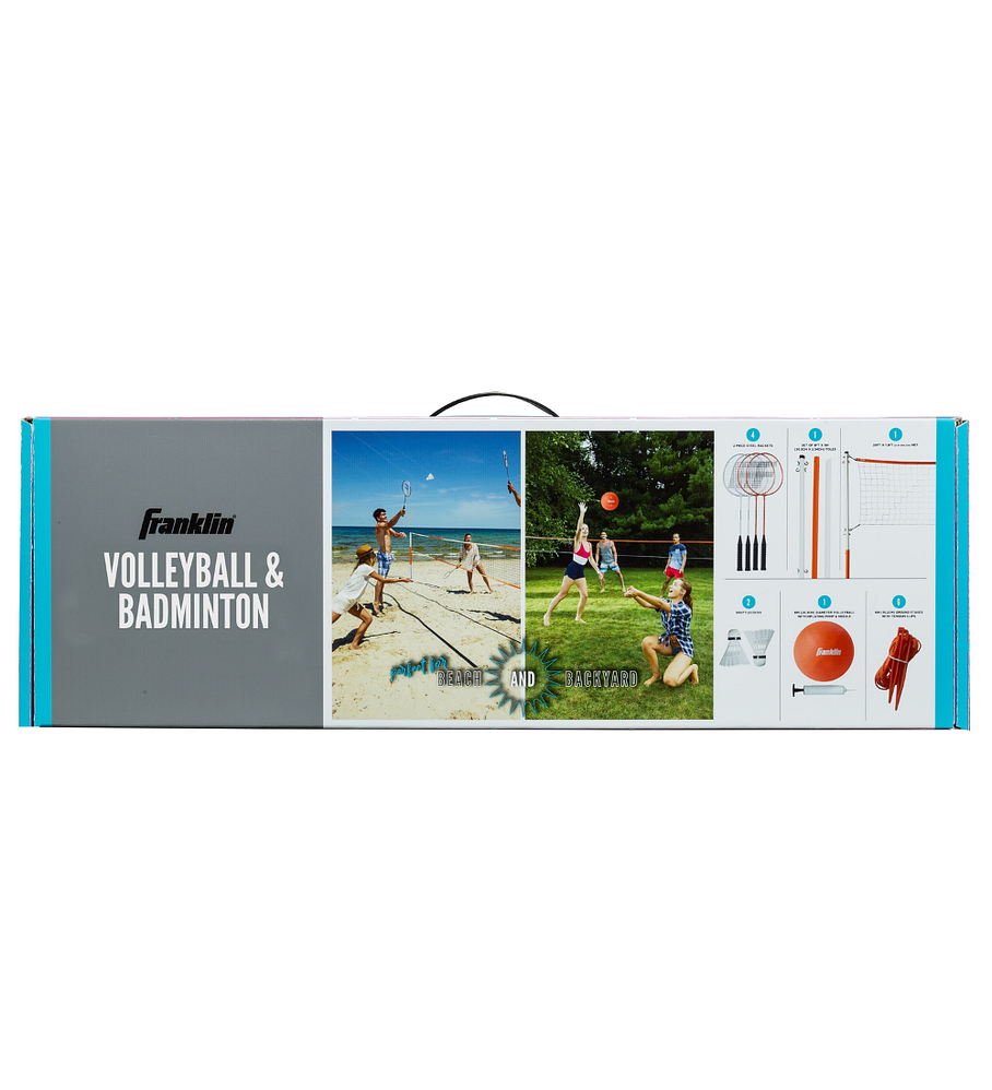 Set de Volleyball y Bádminton Franklin Sports Starter Set