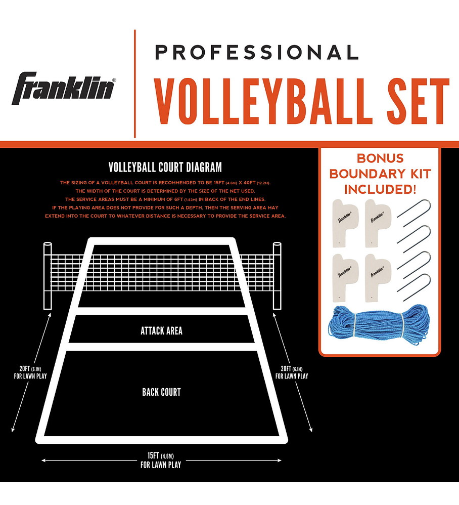 Set de Volleyball Franklin Sports Professional Set