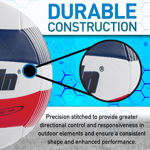 Balón Volleyball Franklin Sports Soft Spike Tamaño 5 5