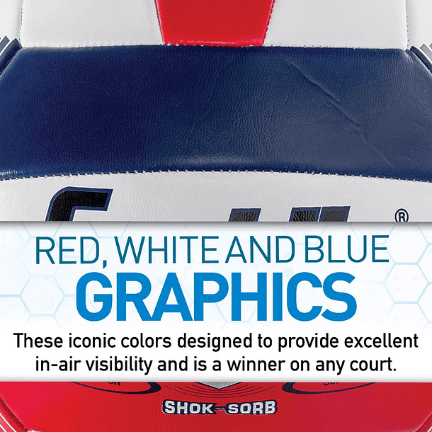 Balón Volleyball Franklin Sports Soft Spike Tamaño 5 7