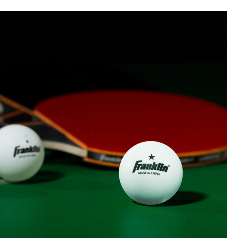 Pelotas de Tenis de Mesa Franklin Sports 40mm 1 Estrella Pack 6 Ping Pong