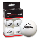 Pelotas de Tenis de Mesa Franklin Sports 40mm 3 Estrellas Pack 6 Ping Pong 1