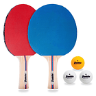 Paletas de Tenis de Mesa Franklin Sports Set 2 Paletas + Pelotas 1