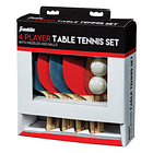 Paletas de Tenis de Mesa Franklin Sports Set 4 Paletas con Bolsa 3