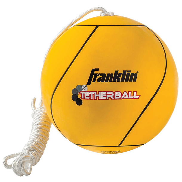 Balón Tetherball Franklin Sports 22 cm Amarillo Negro