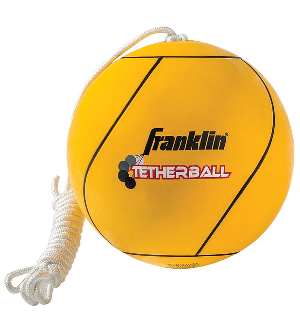 Balón Tetherball Franklin Sports 22 cm Amarillo Negro