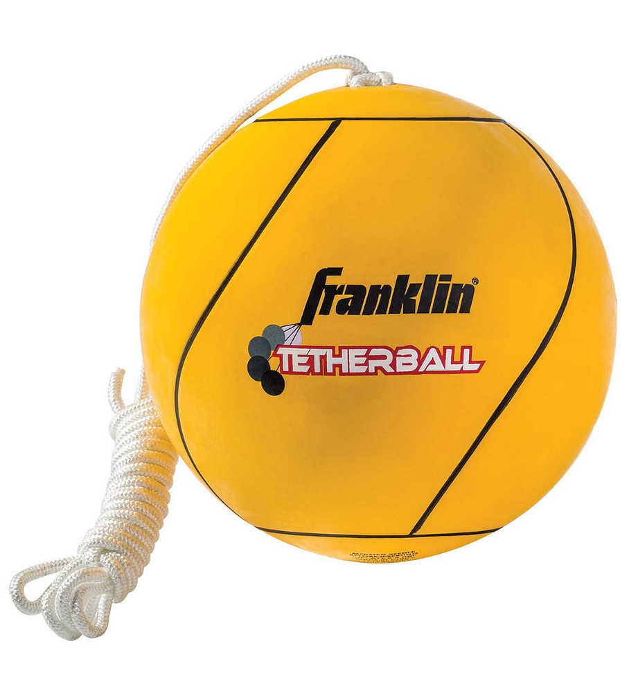 Balón Tetherball Franklin Sports 22 cm Amarillo Negro
