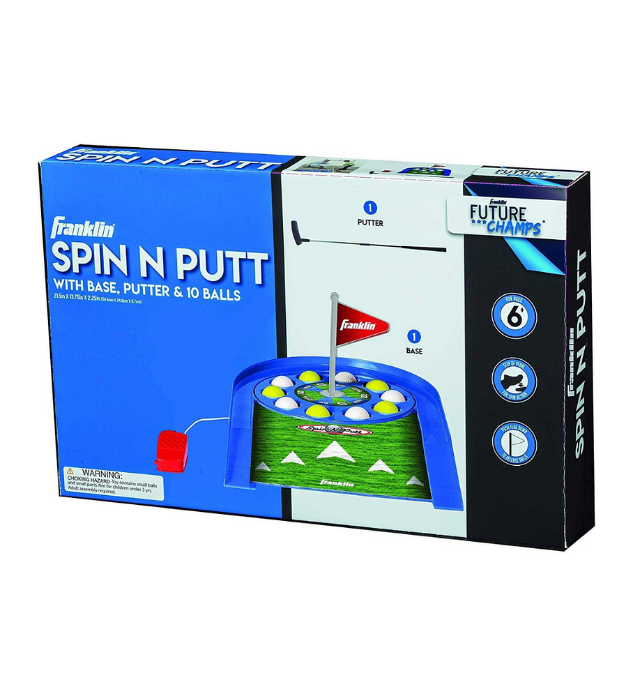 Set de Golf Franklin Sports Spin N Putt Golf