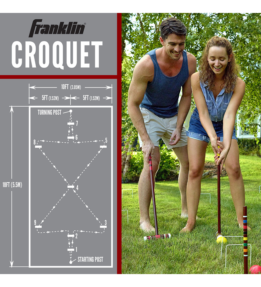 Set de Croquet Franklin Sports Family Set