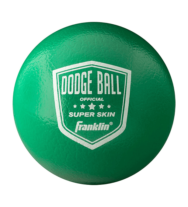 Balón de Esquivar de Espuma Verde Franklin Sports Superskin Dodgeball 15 cm