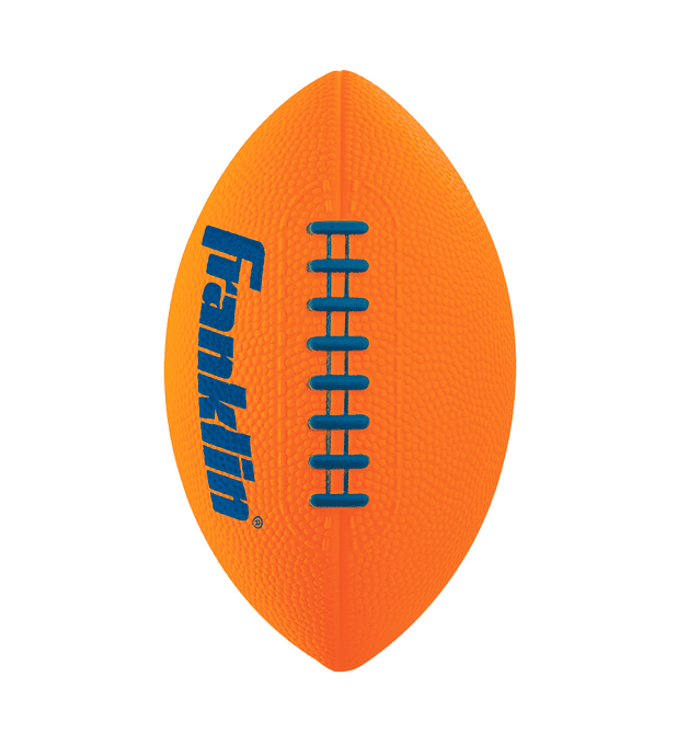 Balón de Espuma Mini Fútbol Americano Naranja Franklin Sports Pro Brite