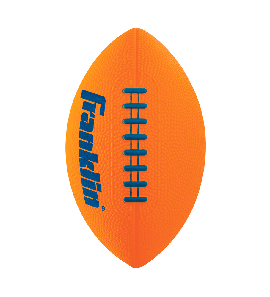 Balón de Espuma Mini Fútbol Americano Naranja Franklin Sports Pro Brite