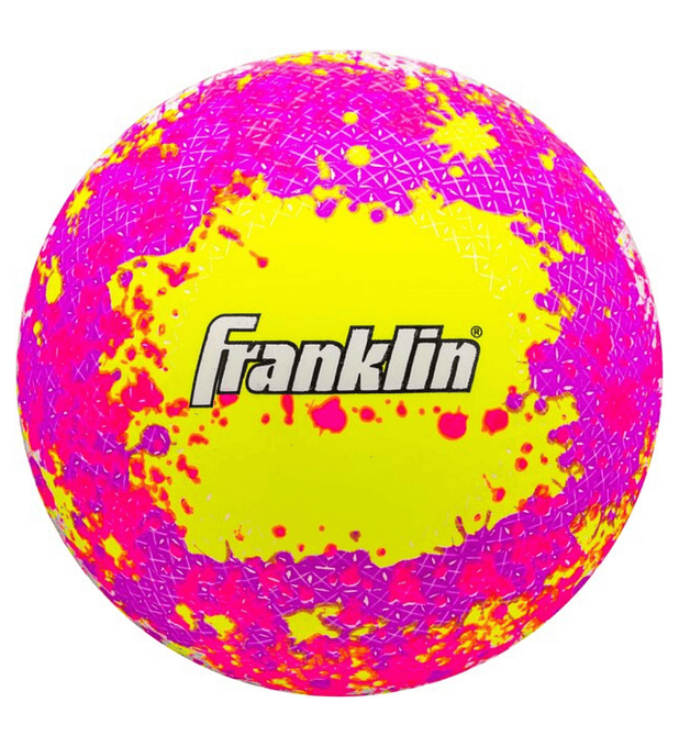 Balón de Juego Franklin Sports Splatter Playground 22 cm Amarillo