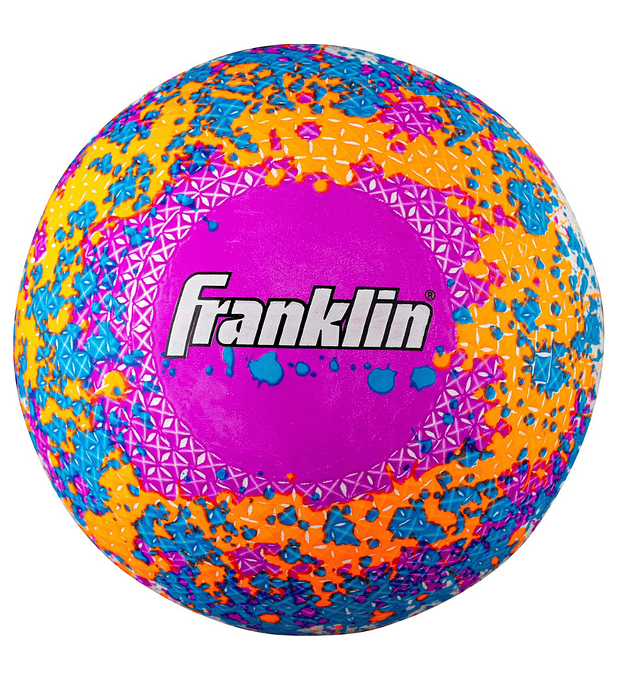 Balón de Juego Franklin Sports Splatter Playground 22 cm Morada