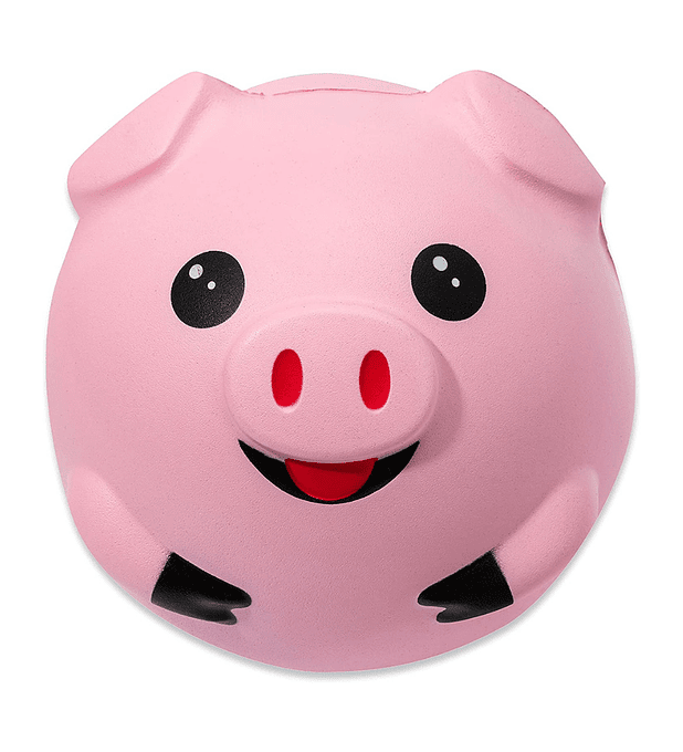 Pelota de Espuma de Chanchito Franklin Sports 15 cm Animal Ball Friends Pinky Pig